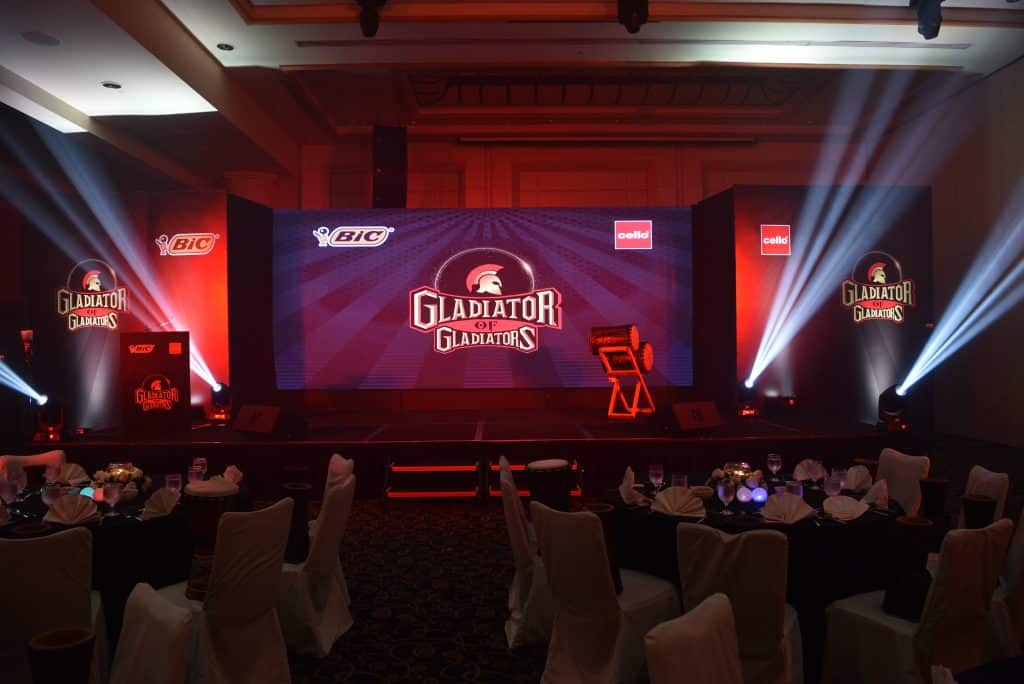 Singapore Event Production Works for BIC Cello India
