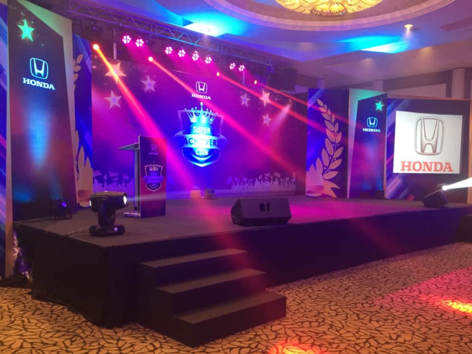 Singapore Event production for Honda India