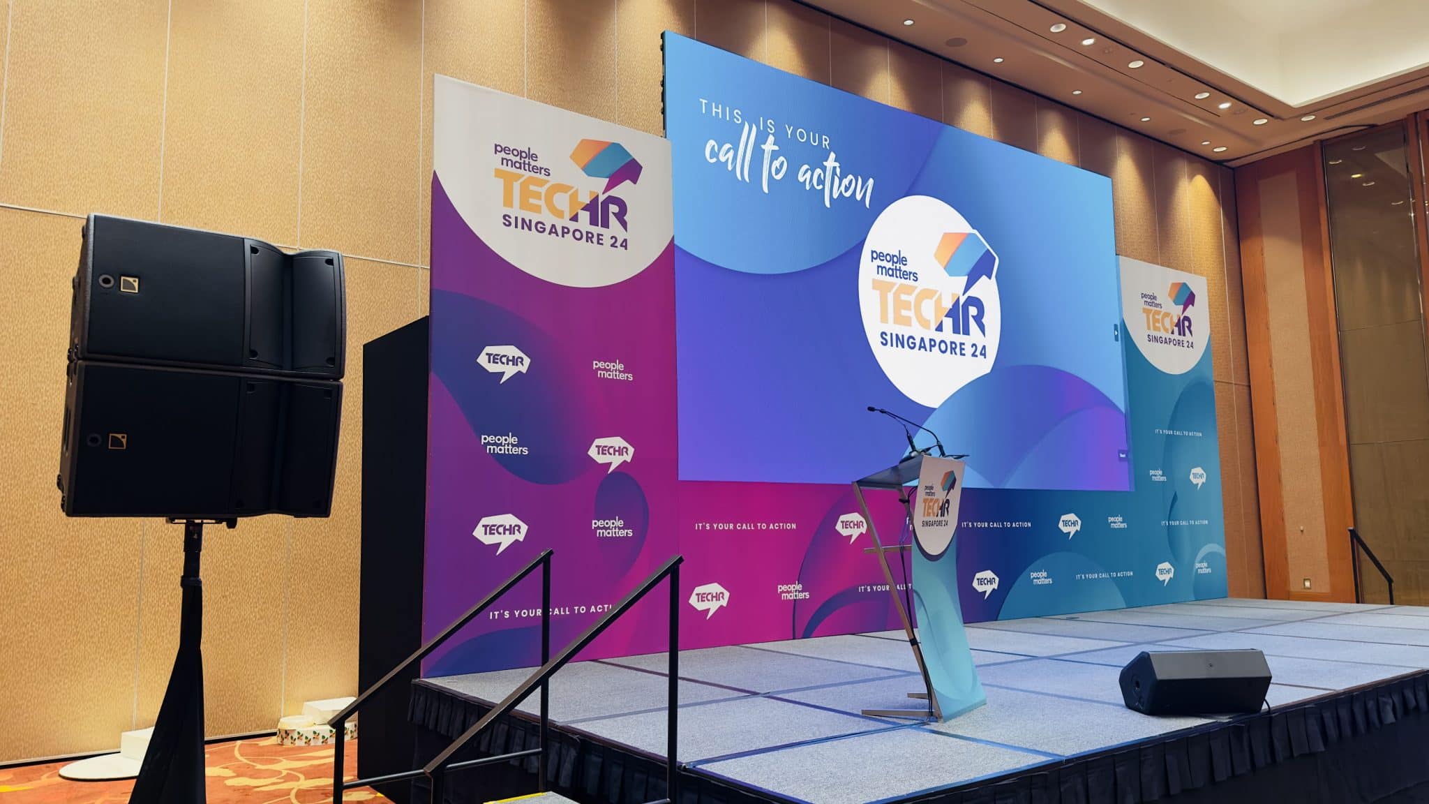 Tech HR India Conference at Marina Bay Sands