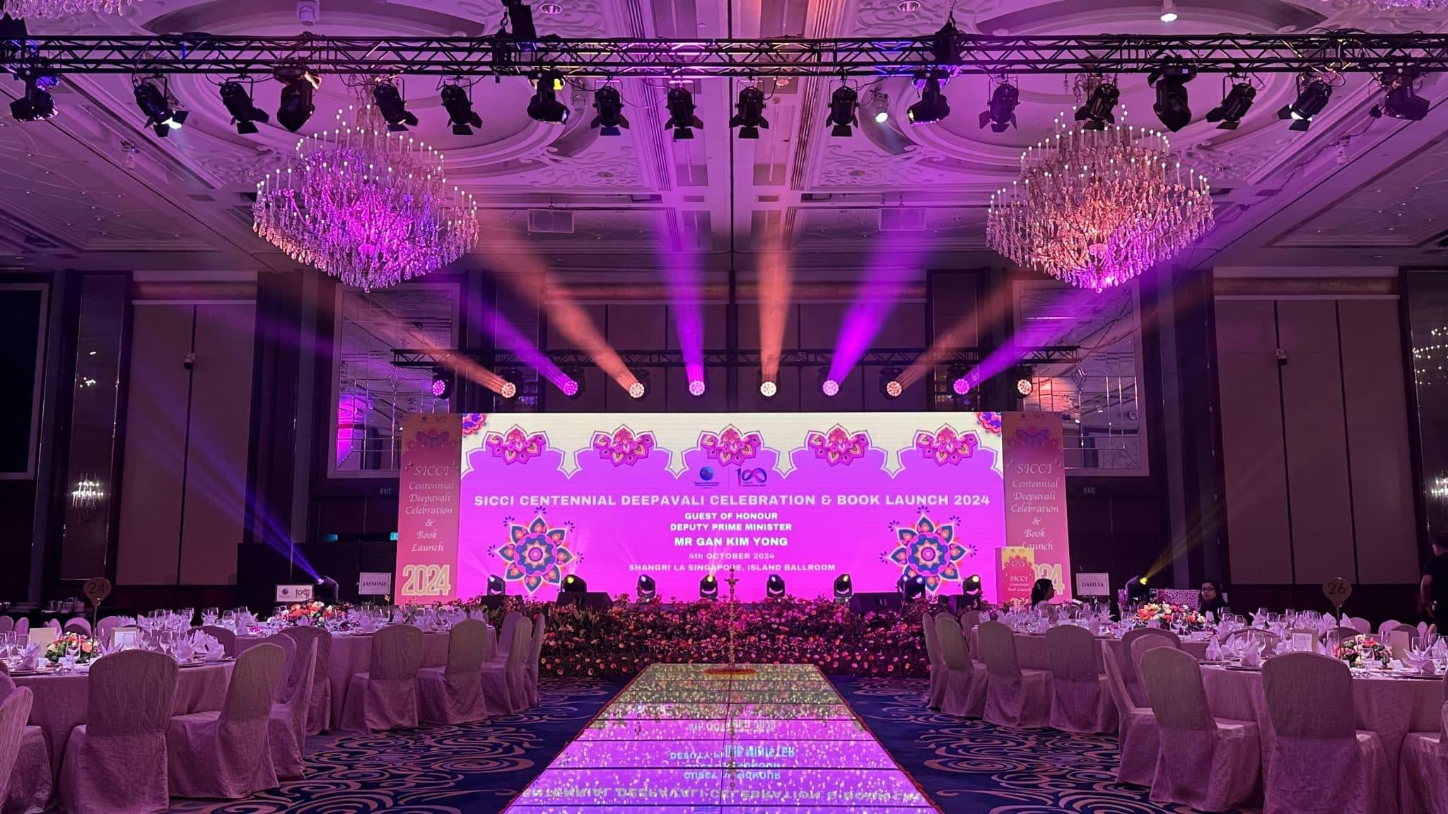9m by 4m LED Wall at Shangrila Hotel